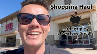 Busted out my new Blackstone Griddle amp Grocery Shopping at Vons  March 1 2024 [upl. by Edy]