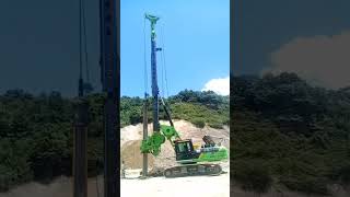 Piling rig machine  opretor  hydraulic  hydraulic opretor vralvideo shorts [upl. by Rabkin]