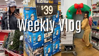 Weekly Vlog Errands Black Friday Shopping [upl. by Tnilf]