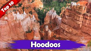 Top 10 Amazing Hoodoos Around the World [upl. by Haret]