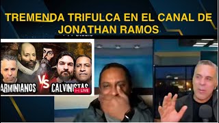 TREMENDA TRIFULCA EN EL CANAL DE JONATHAN RAMOS [upl. by Leiand]