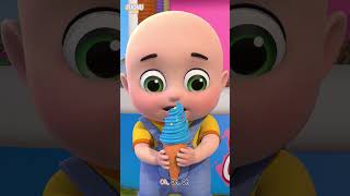 Ice Cream Song  More Children Songs amp Cartoons  Learn with Baby shorts shortsfeed shortvideo [upl. by Ayhtak]