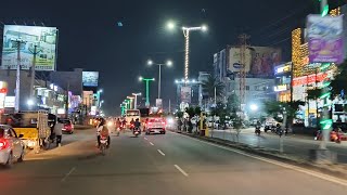 Hyderabad city bike ride at night [upl. by Eenttirb]