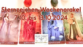 Sternzeichen Wochenorakel 7 bis 13102024 [upl. by Gaivn]