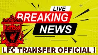 ANNOUNCED TODAY  Liverpool confirm to announce £50m star as new signing on 24 hours liverpool [upl. by Newel841]