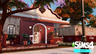 CASITA SENCILLA MEXICANA 💃Lovestruck Expension Pack  The Sims 4  NO CC SPEED BUILD [upl. by Shantha635]