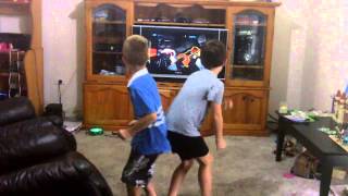 Kids Play Just Dance 4Rock Lobster B502s [upl. by Hartnett]