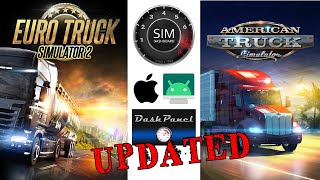 SIM Dashboard SCRCPY amp Dash PaneliPad Tutorial How to Use It with ATS amp ETS2 UPDATED 2024 [upl. by Irene]