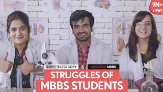 FilterCopy  Struggles Of MBBS Students  Ft Ayush Mehra Anshul Chauhan and Sarah Hashmi [upl. by Reinert211]