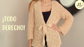 Saco Faro CROCHET ¡Solo rectángulos PRINCIPIANTES paso a paso tutorial completo crochet ganchillo [upl. by Llerud39]