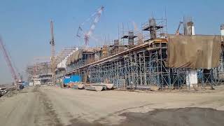 Navi Mumbai international airport terminal work in progress [upl. by Rema]