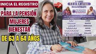 Registro Abierto Para Pensión Mujeres Bienestar 2024 ¡No Te Lo Pierdas [upl. by Leonhard416]