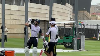 Watch Virat Kohli’s batting session at Perth [upl. by Akenet688]