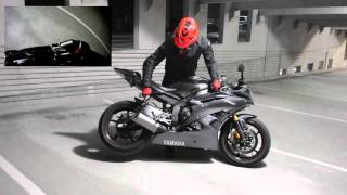 How To Stand Turn a Sportbike Yamaha R6 [upl. by Ecal235]