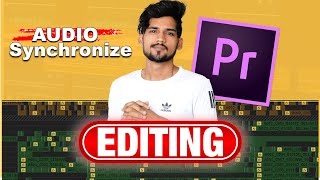 How to Match Sync Audio with Video In adobe Premiere Pro  Editing Tutorial 2024 [upl. by Ennovahs735]