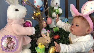 Easter Egg Hunt in Our Reborn Nursery [upl. by Evelc168]