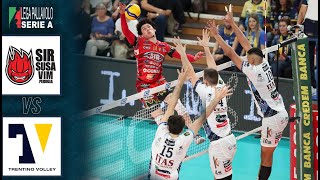 Trentino vs Perugia  Highlights  SuperLega 2024  Matchday 5 [upl. by Ynaffyt]