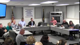 Algonac Board of Education Meeting 10 27 14 [upl. by Asirralc]