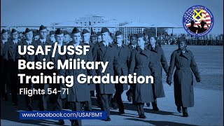 USAFUSSF Basic Military Training Graduation Ceremony Flights 5471 December 28 2023 [upl. by Feliks350]