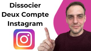 Comment Dissocier Deux Compte Instagram [upl. by Dorey]