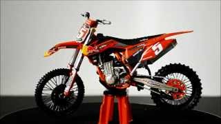 Replica Motocross Bike Model  KTM Ryan Dungey 450 SXF  360° Video [upl. by Amled]