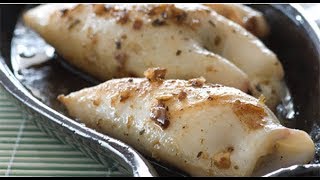 Ancient greek food recipe  stuffed squids [upl. by Aij489]