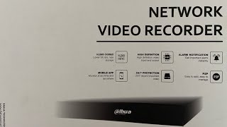 Dahua NVR42164KS2L network video recorder  support 16CH and 2HDD [upl. by Jordans571]