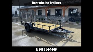 2023 Lamar 77x12 Utility Landscape Trailer 5200 GVW [upl. by Feldstein]