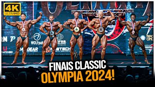 FINAIS CLASSIC OLYMPIA 2024  Confrontos em 4k [upl. by Anwahsat697]