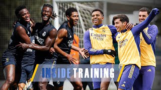 HILARIOUS moments in Real Madrid training sessions [upl. by Lyrad618]