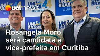 Rosangela Moro será candidata a vice e diz representar República de Curitiba Sakamoto analisa [upl. by Tiemroth]