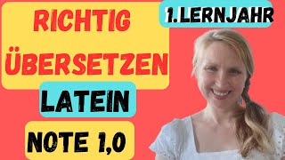 Übersetzung Latein 1 Lernjahr [upl. by Anomahs]