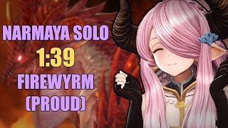 Granblue Fantasy Relink Solo Narmaya vs Vrazarek Firewyrm 139 Proud [upl. by Vittorio]