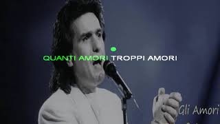 Gli Amori Toto Cutugno karaoke [upl. by Lundell]