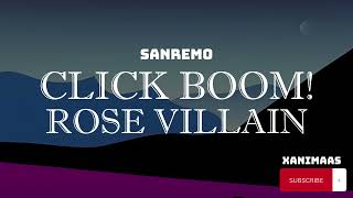 Rose Villain – Click boom SanremoTestoLyrics [upl. by Yatnuahs]