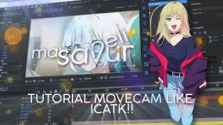 Tutorial AMV Typography Movecam Like Icatk [upl. by Golanka391]