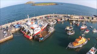 Aerial views of Ballycotton [upl. by Akinajnat]