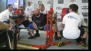 Jeremy Hamilton Elite Powerlifter 501lb Bench Press 722lb Squat 727lb Deadlift 1951lb Total [upl. by Eisso685]