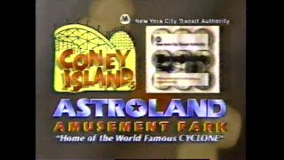 Coney Island  Astroland 1990s TV Commercial [upl. by Rotceh]