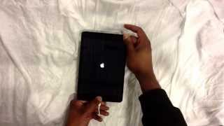 How to restore a password locked iPad Mini [upl. by Gayn]