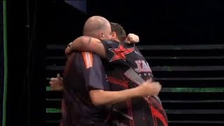 2017 Champions League of Darts Lewis vs van Barneveld [upl. by Anailuj]