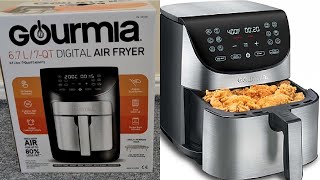 Gourmia 6QT Air Fryer Review  Gourmia Air Fryer Costco  Easy Fast Food Cooking Air Fryer [upl. by Lilas867]