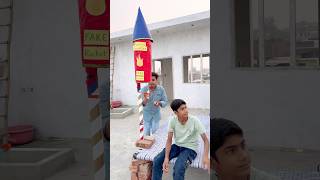 bhaiya Ke Piche rocket Pad Gaya 🚀😟 wait for twist shortvideo shortfeed comedy ￼ [upl. by Dachy]