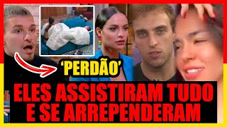 MC GUI E ALINE ASSISTEM SUAS CENAS QU3NT3S e PEDEM DESCULPAS AOS COMPANHEIROS [upl. by Nimajeb28]