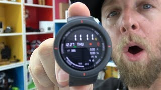 Test Xiaomi Amazfit Verge Amoled la meilleure smartwatch oui mais [upl. by Alinna]