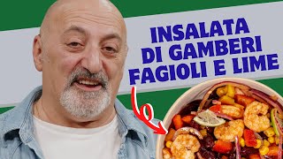 Insalata di gamberi fagioli e lime [upl. by Saidel]