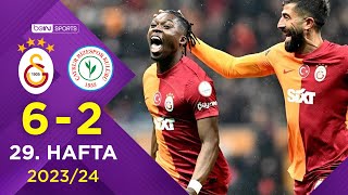 Galatasaray 62 Çaykur Rizespor  29 Hafta  Trendyol Süper Lig 20232024 [upl. by Ttennaej684]