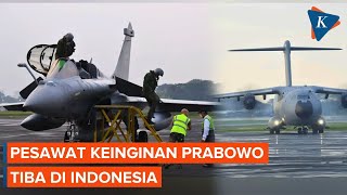 6 Jet Rafale dan 4 Airbus A400M Perancis Tiba di Indonesia [upl. by Aiekram]