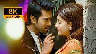 8k songs 60fps Pimple DimpleTelugufull resolution 8k video songs Ram Charan Shruthi tfi trending [upl. by Roht]