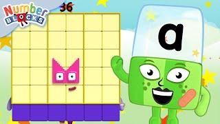 Learn to count amp read  1 hour of Alphablocks amp Numberblocks Crossover  Level 3 [upl. by Hsotnas]